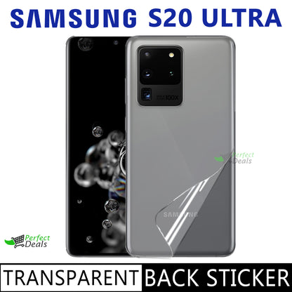 Clear Skin Back Sticker for Samsung Galaxy S20 Ultra