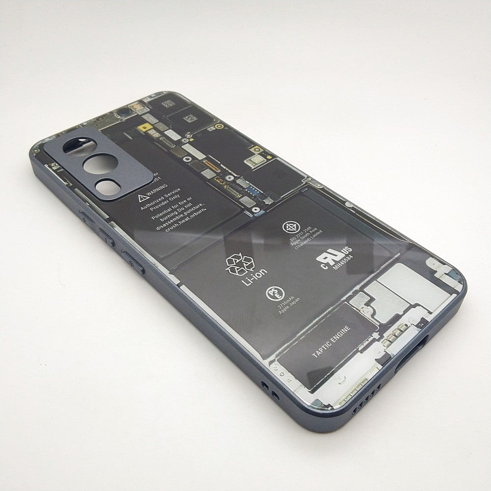 Circuit Board High Quality Hard Cover Full Camera Lens Protective Case for Vivo V21e