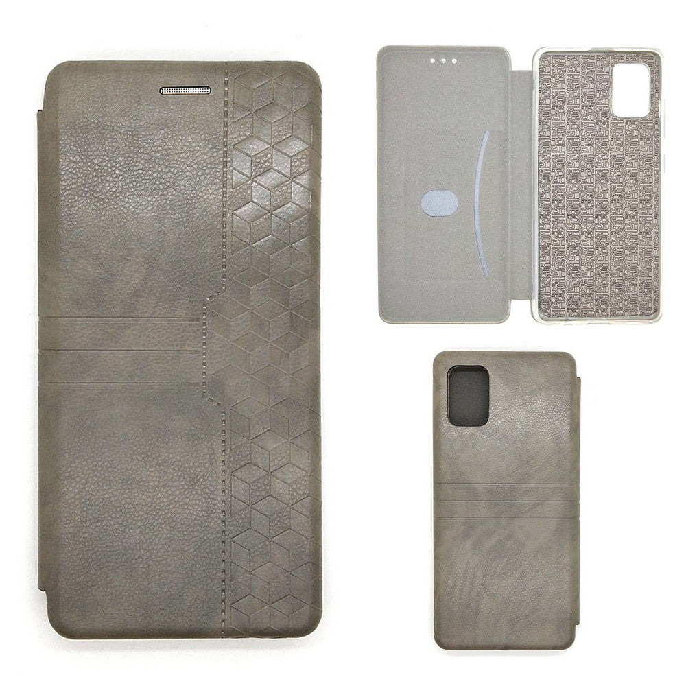 Samsung A51 Leather Pouch Case Premium Leather texture full cover