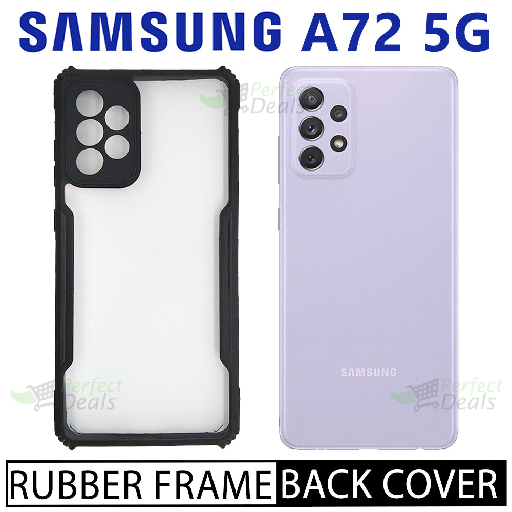 ALY Soft Silicone TPU Bumper Case For Samsung A72 5G