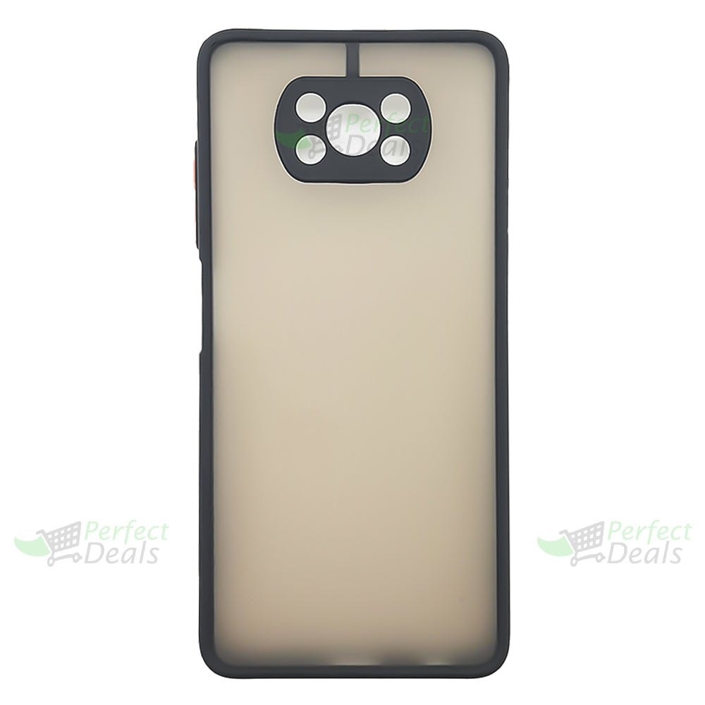 Camera lens Protection Gingle TPU Back cover for POCO X3