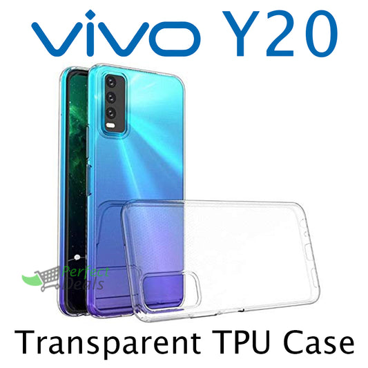 Transparent Clear TPU Case for Vivo Y20