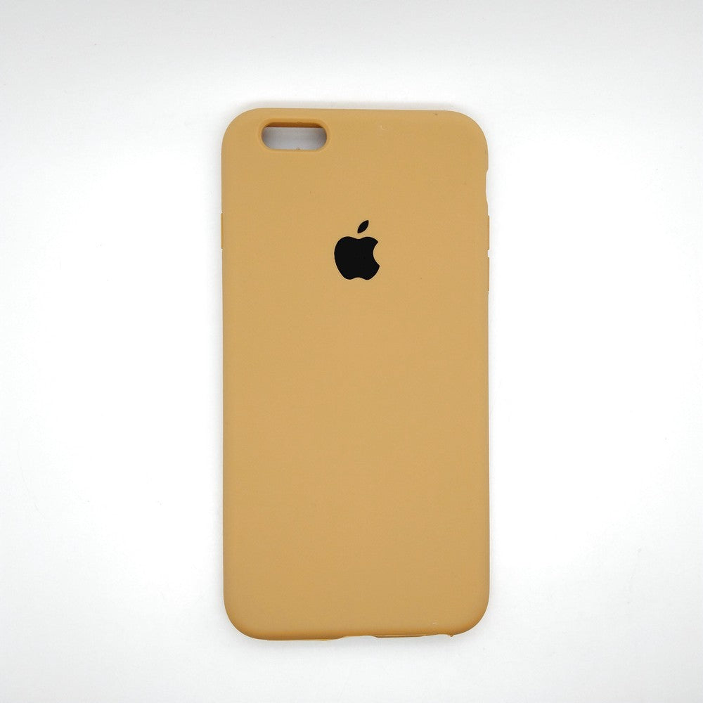apple silicone case Velvet inner cover Hard back cover for iPhone 6 Plus / 6s Plus