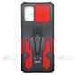iCrystal Hybrid Anti Shock Case with Holder and Stand for Samsung A03s