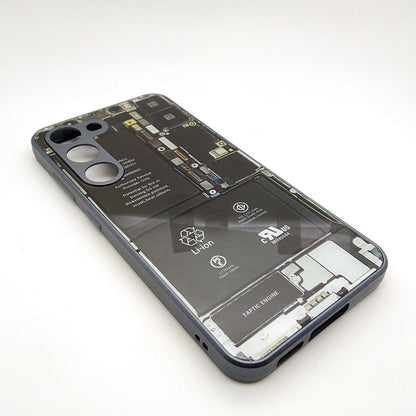 Circuit Board High Quality Hard Cover Full Camera Lens Protective Case for Samsung S23