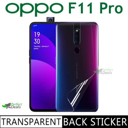 Clear Skin Back Sticker for OPPO F11 Pro