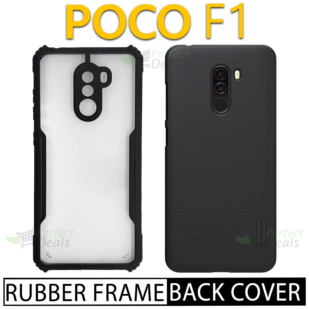 ALY Soft Silicone Bumper Case For Mi POCO F1