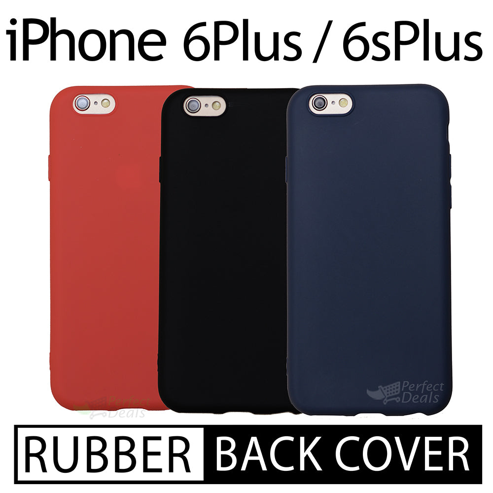 Slim Rubber fit back cover for iPhone 6 Plus / 6s Plus