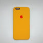 apple silicone case Velvet inner cover Hard back cover for iPhone 6 Plus / 6s Plus