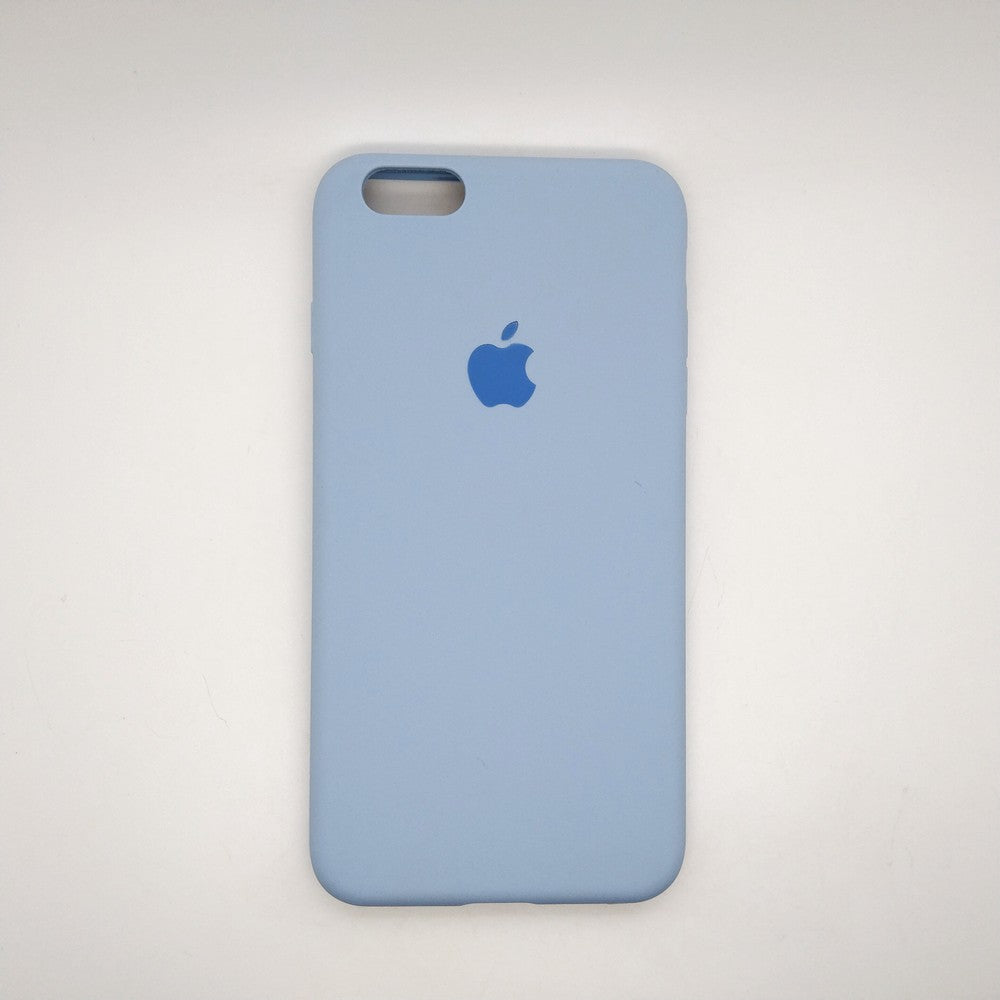 apple silicone case Velvet inner cover Hard back cover for iPhone 6 Plus / 6s Plus