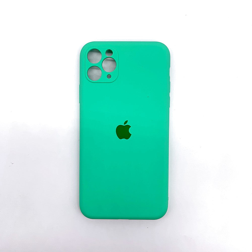 apple silicone case Velvet inner cover Hard back cover for iPhone 11 Pro Max