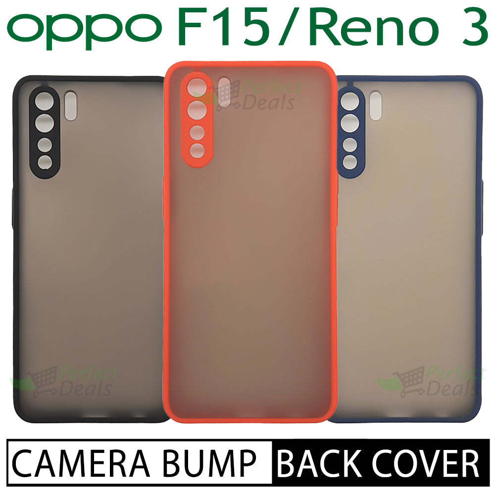 Camera lens Protection Gingle TPU Back cover for OPPO F15