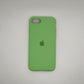 apple silicone case Velvet inner cover Hard back cover for iPhone 7 / 8