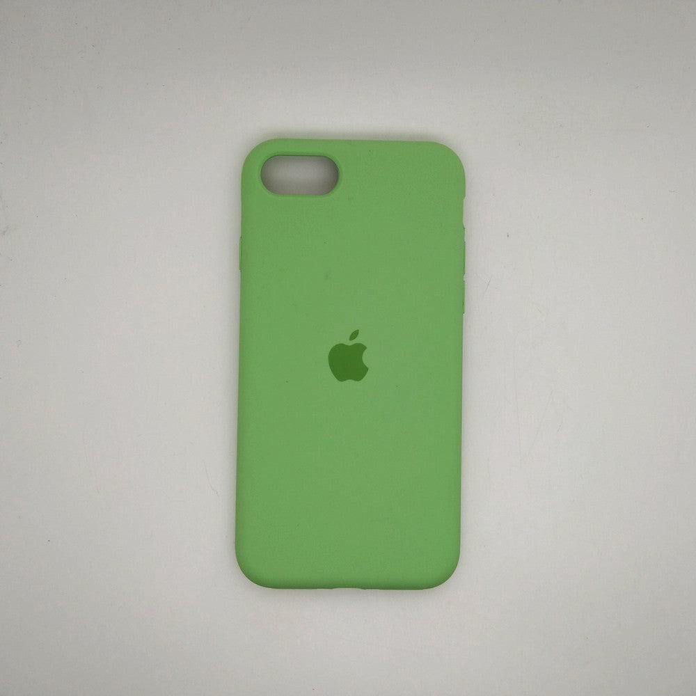 apple silicone case Velvet inner cover Hard back cover for iPhone 7 / 8