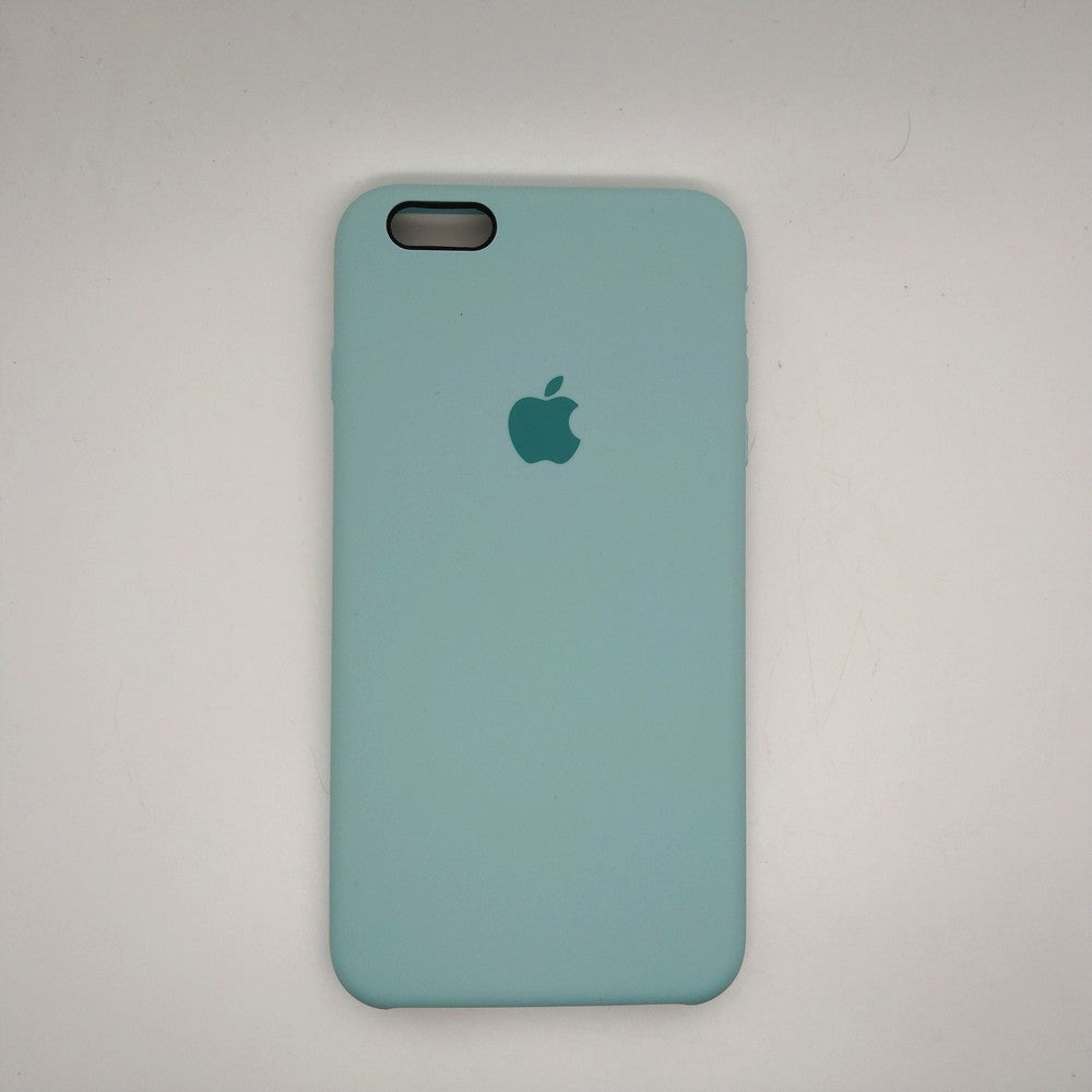 apple silicone case Velvet inner cover Hard back cover for iPhone 6 Plus / 6s Plus