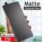 Matte Tempered Glass Screen Protector for Huawei Y9s