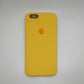 apple silicone case Velvet inner cover Hard back cover for iPhone 6 Plus / 6s Plus