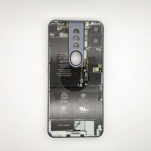 Circuit Board High Quality Hard Cover Full Camera Lens Protective Case for OPPO F11 Pro