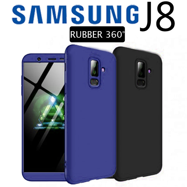 Rubber 360° TPU Case for Samsung J8