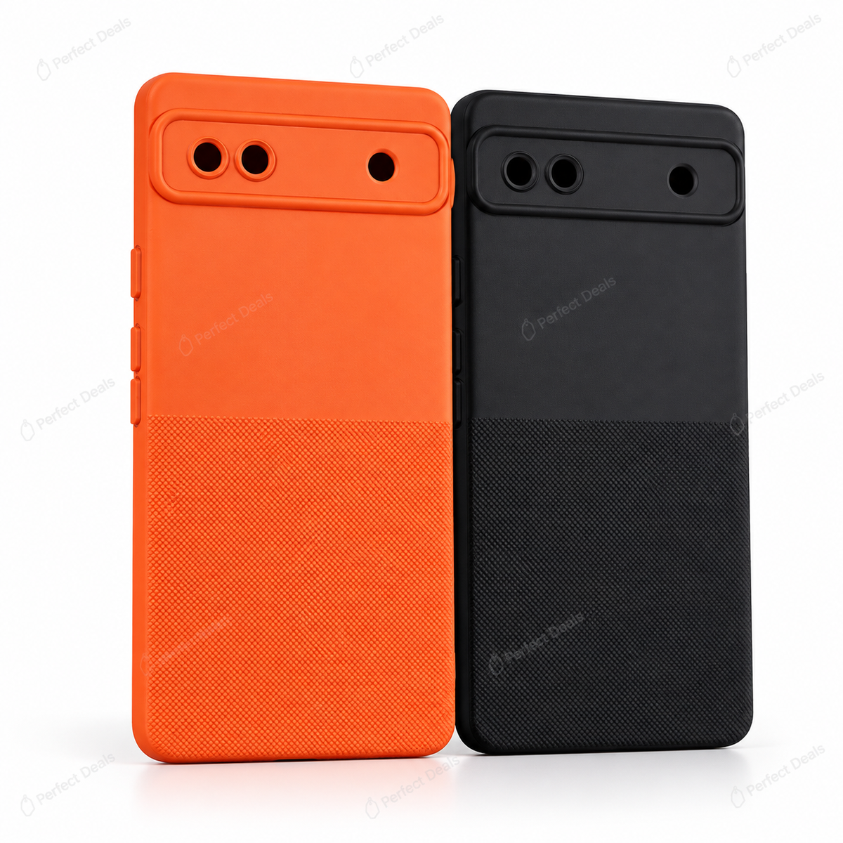 Google Pixel 6A Slim Silicone Case – Shock Resistant TPU Protective Back Cover with Raised Camera Edges
