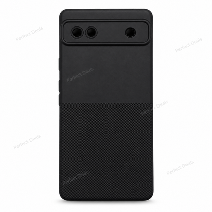 Google Pixel 6A Slim Silicone Case – Shock Resistant TPU Protective Back Cover with Raised Camera Edges