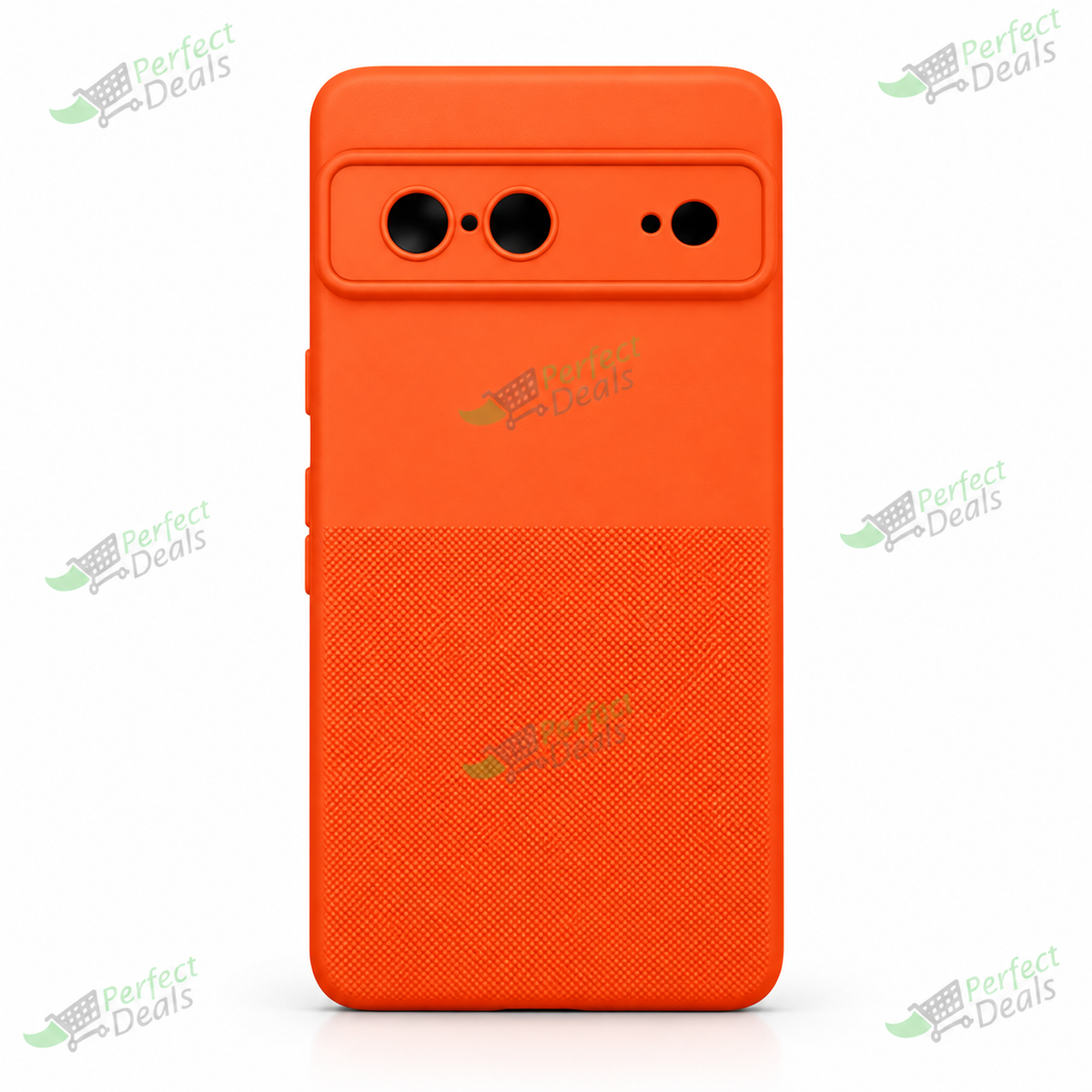 Google Pixel 7 Premium Soft Silicone Case – Slim Shockproof TPU Back Cover with Raised Camera & Screen Guard