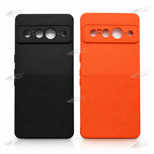 Google Pixel 7 Pro Shock Resistant TPU Cover – Soft Silicone Slim Back Case with Anti-Scratch Non-Slip Finish