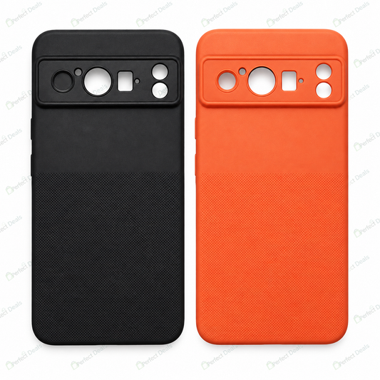 Google Pixel 8 Pro Premium TPU Shockproof Case – Slim Soft Silicone Back Cover with Screen & Camera Protection