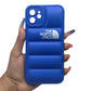 iPhone 12 Puffer Jacket Case Shock-Absorbing Air Cushion Back Cover