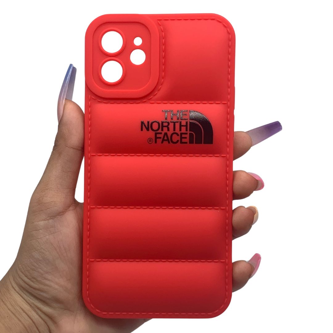 iPhone 12 Puffer Jacket Case Shock-Absorbing Air Cushion Back Cover