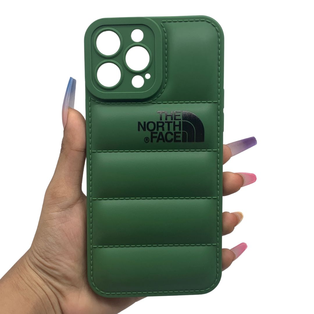 iPhone 13 Pro Max Puffer Jacket Case Shock-Absorbing Air Cushion Back Cover