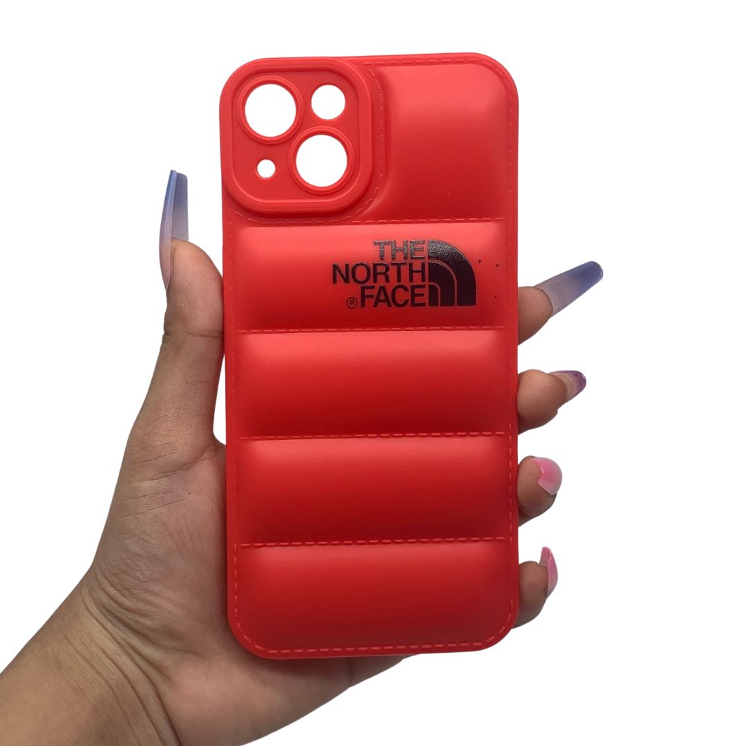 iPhone 13 Puffer Jacket Case Shock-Absorbing Air Cushion Back Cover