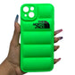 iPhone 14 Plus Puffer Jacket Case Shock-Absorbing Air Cushion Back Cover