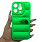 iPhone 14 Pro Puffer Jacket Case Shock-Absorbing Air Cushion Back Cover