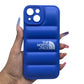 iPhone 15 Puffer Jacket Case Shock-Absorbing Air Cushion Back Cover