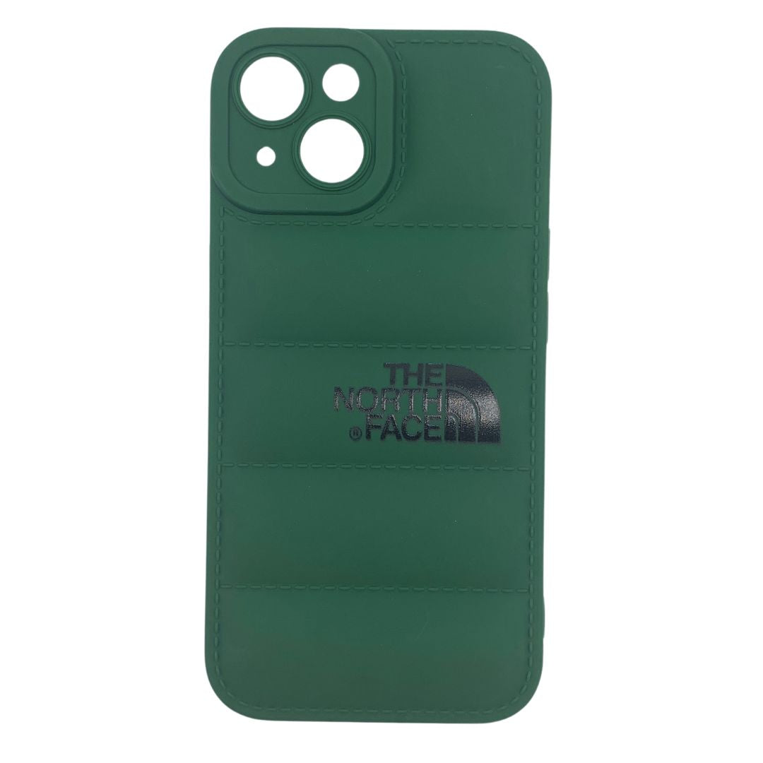 iPhone 15 Puffer Jacket Case Shock-Absorbing Air Cushion Back Cover
