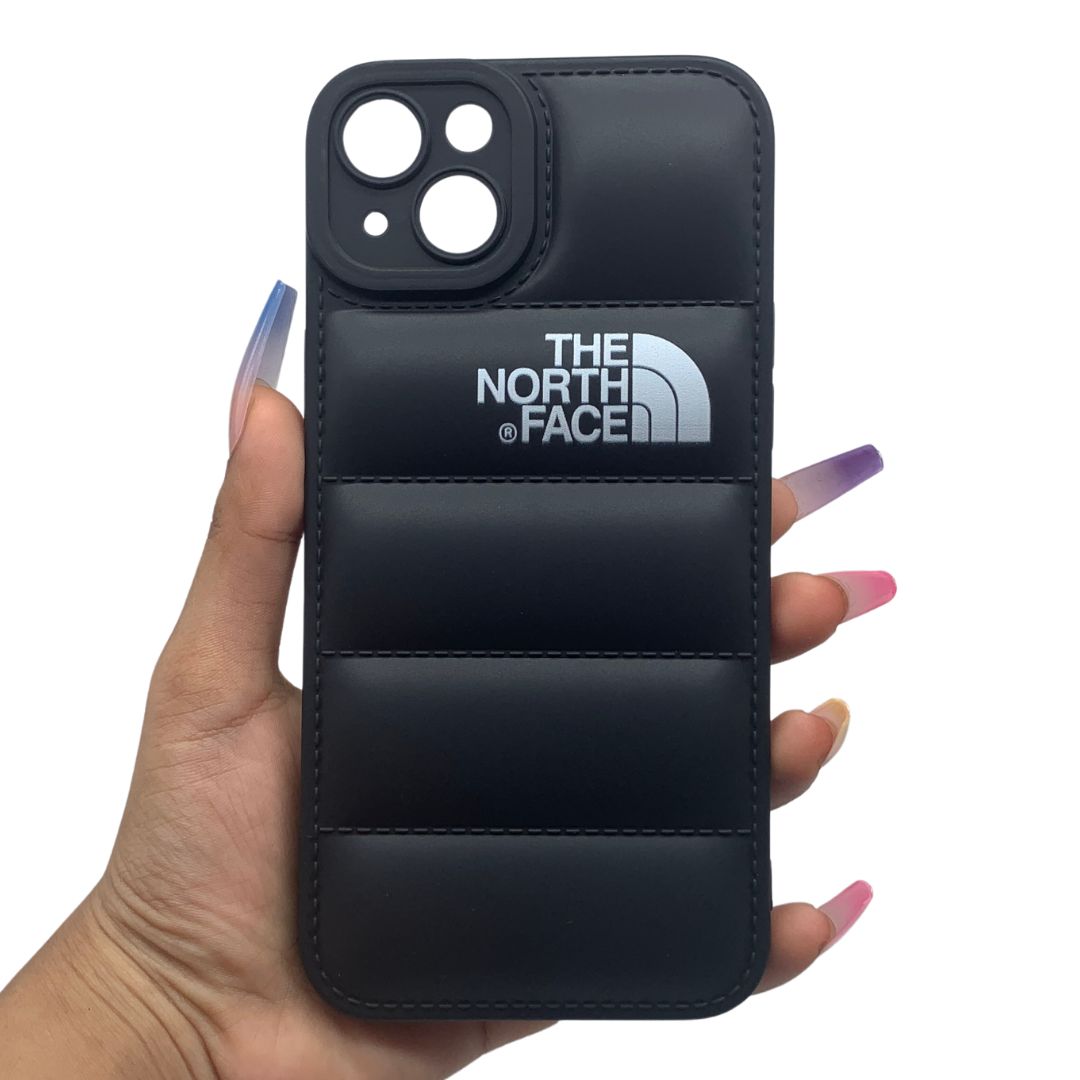 iPhone 15 Plus Puffer Jacket Case Shock-Absorbing Air Cushion Back Cover