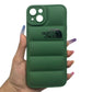 iPhone 15 Plus Puffer Jacket Case Shock-Absorbing Air Cushion Back Cover