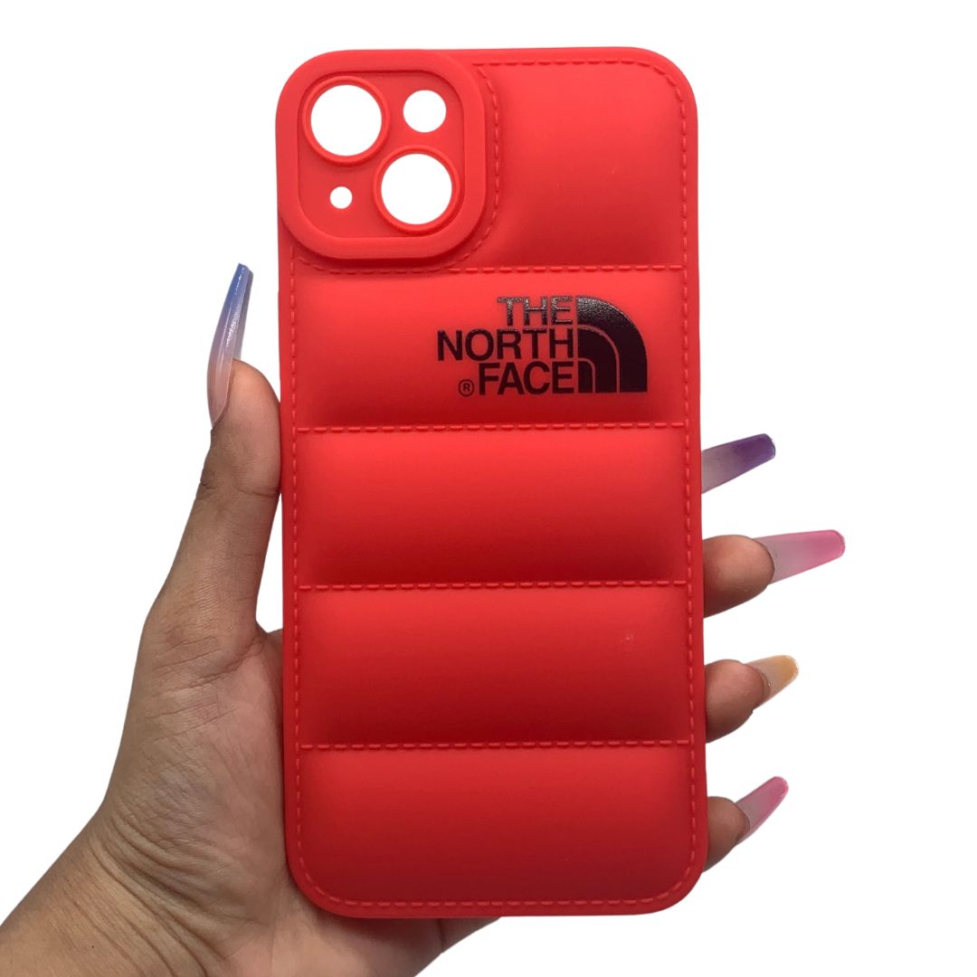 iPhone 15 Plus Puffer Jacket Case Shock-Absorbing Air Cushion Back Cover