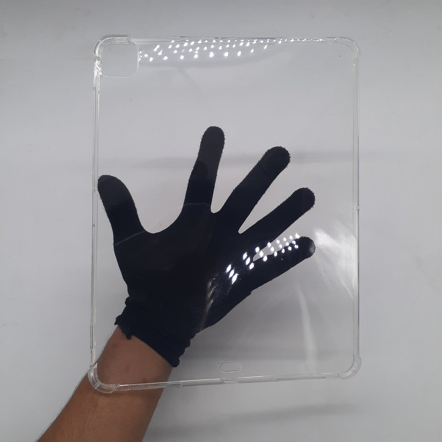 iPad 12.9" Size Clear Anti-Shock Case Heavy Duty Corner Protection Cover