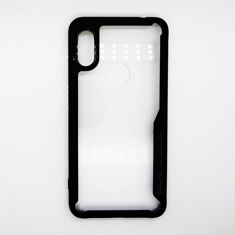 iPaky Shock Proof Back Cover for Redmi Note 6 Pro