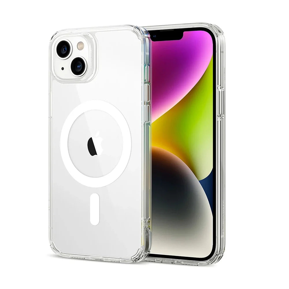 Clear Shockproof Magsafe Case For apple iPhone 14