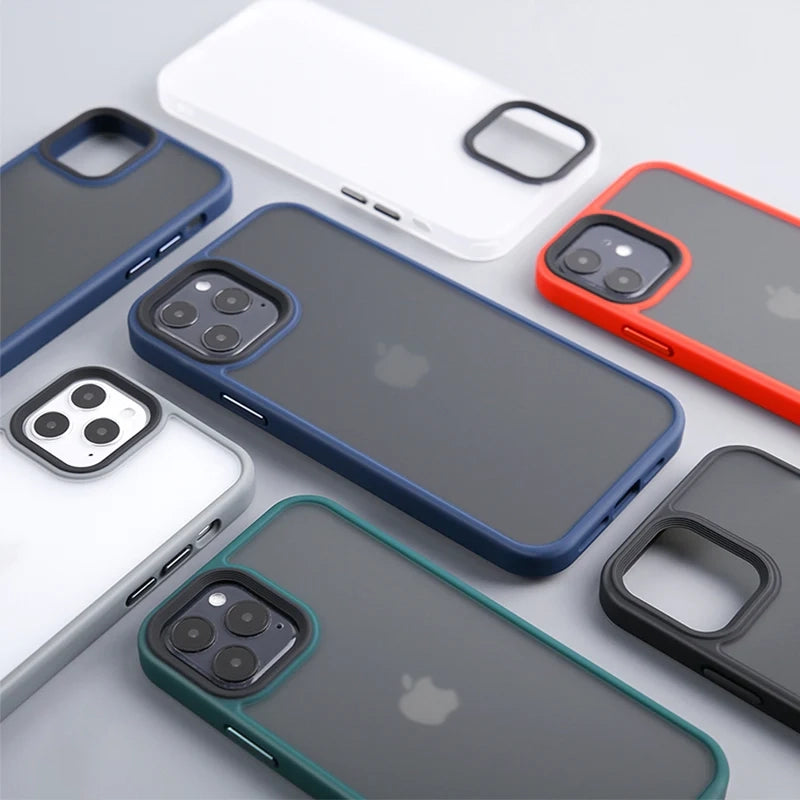 New Luxury Matte Silicone LMU Design Case for apple iPhone 13