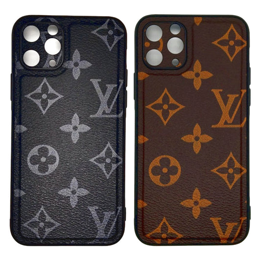 LV Case High Quality Perfect Cover Full Lens Protective Rubber TPU Case For apple iPhone 11 Pro