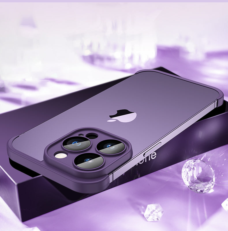 Clip Case Corner Rimless Soft TPU Clip for iPhone