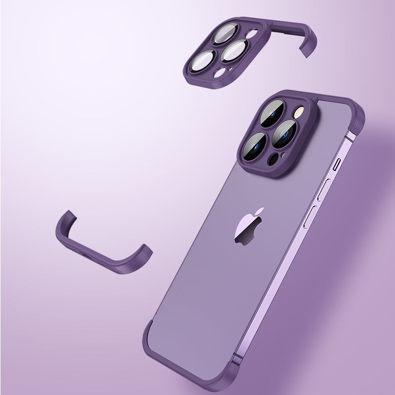 Clip Case Corner Rimless Soft TPU Clip for iPhone