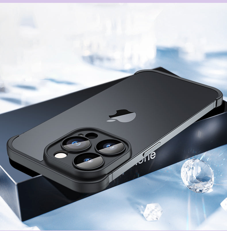 Clip Case Corner Rimless Soft TPU Clip for iPhone