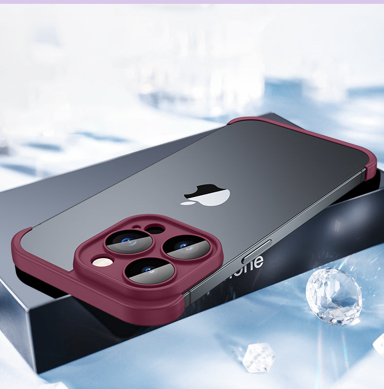 Clip Case Corner Rimless Soft TPU Clip for iPhone 12 Pro