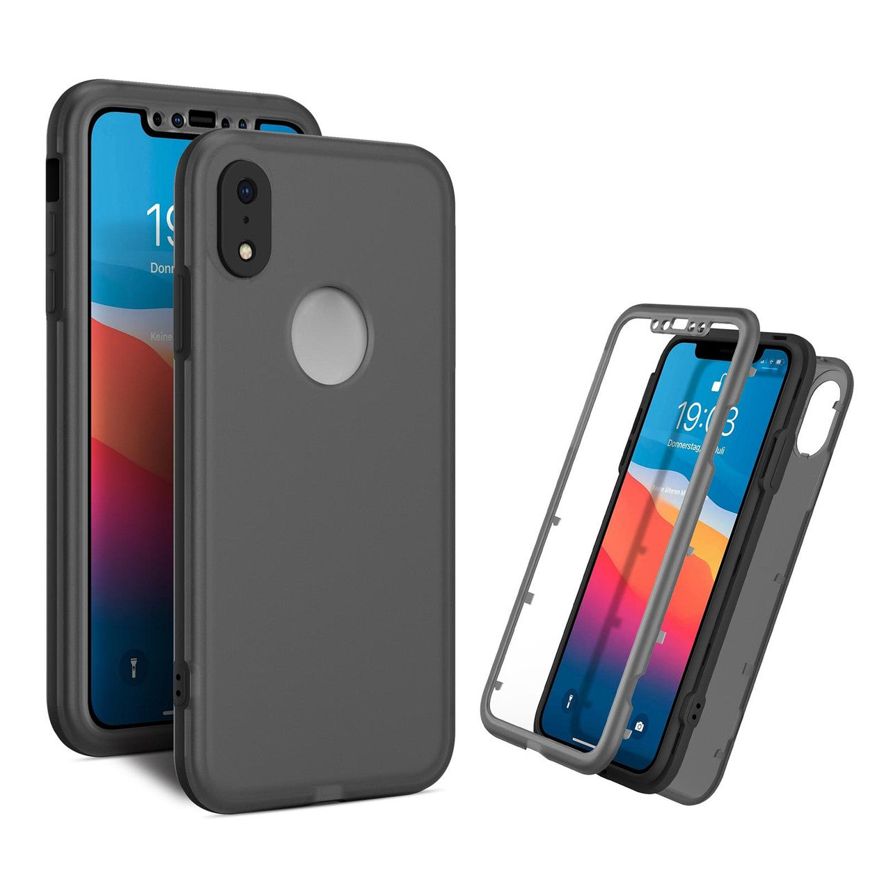 Skinfeel 360° Full-Body Protective Phone Case for iPhone