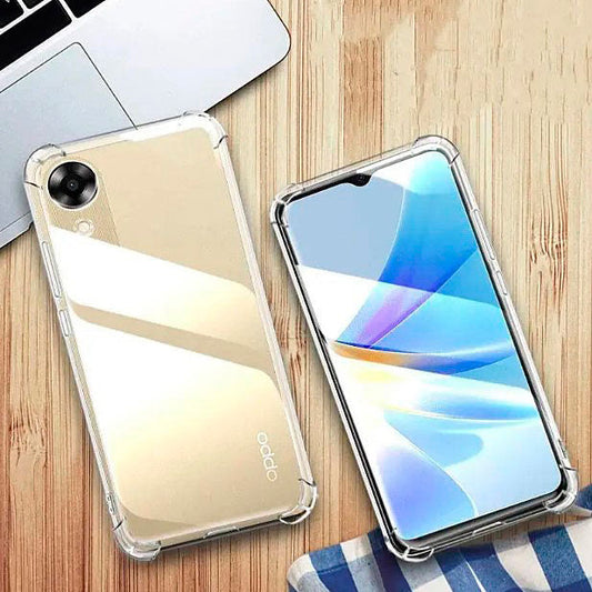 AntiShock Clear Back Cover Soft Silicone TPU Bumper case for OPPO A17K